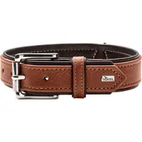 Hunter Halsband Canadian Up für Hunde Cognac S/M