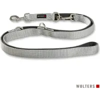 Wolters Professional Comfort silbergrau Führleine 200 Centimeter x 20 Millimeter