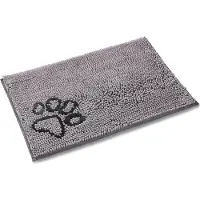 Wolters Cleankeeper Doormat hellgrau Hundematte 58 x 40 Centimeter