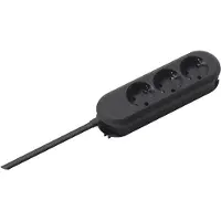 Bachmann 388.170 Steckdosenleisten 3f. sw 1,5m