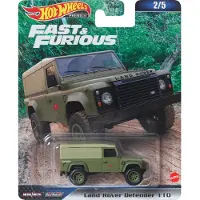 Mattel Hot Wheels Fast & Furious Land Rover Defender 110 toy car for 3+ years HKD26
