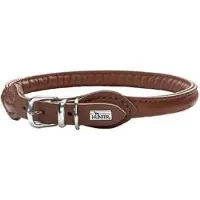 Hunter Halsband Round & Soft braun S-M