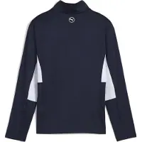 Puma Pure 2.0 1/4-Zip Golf-Sweatshirt Jungen 04 - deep navy 140