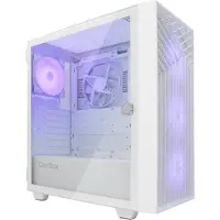 CoolBox COO-CHA-GA300W-0, Tower, PC, Weiß, ATX, ITX, Mini-ITX, Acrylnitril-Butadien-Styrol (ABS), SPCC, Gaming