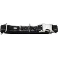 Hunter Halsband Hunting Alu-Strong Schwarz XL