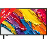 LG 43QNED84A6C.AEU, 109,2 cm (43"), 3840 x 2160 Pixel, QNED, Smart-TV, WLAN, Schwarz
