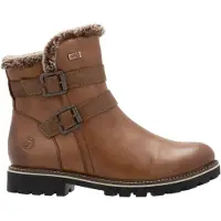 Remonte Damen Leder Stiefelette mit Warmfutter und loser Einlage D8484, Größe:38 EU, Farbe:Braun
