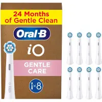 Oral-B iO Sanfte Reinigung Original Aufsteckbürsten 8 St Kombipackung