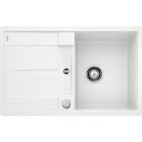 BLANCO Metra 45 S-F Weiß - 519 083 Granitspüle