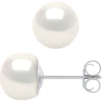 Diadema - Ohrringe - Silber und echte Süßwasserperlen