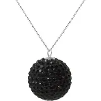 Diadema - Halskette - Weißes Kristall / Naturperle - Love Jewelry Collection