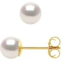 Diadema - Ohrringe - Gelbgold und japanische Akoya-Zuchtperle