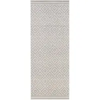 NORTHRUGS Teppich "Raute", rechteckig, 8 mm Höhe, In-& Outdoor, Wetterfest, Balkon, Läufer, Wohnzimmer, Terrasse, Raute