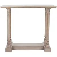Safavieh Furniture | Beistelltisch Rom grau Holz 29x96x81.03 cm | NADUVI