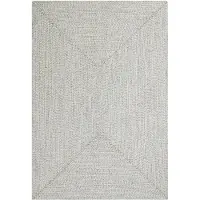 NORTHRUGS Teppich "Trenzado", rechteckig, 10 mm Höhe, In- & Outdoor, Handmade-Look, Läufer, Wetterfest, Balkon, Wohnzimmer