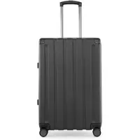 Hauptstadtkoffer - Q-Damm - Mittelgroßer Hartschalen-Koffer XL Erweiterung Trolley Reisekoffer Doppel-Rollen Dehnfalte Hardshell Suitcase expandable, TSA, 68 cm, 89 Liter,Graphite