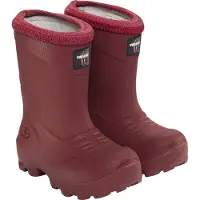 Viking Frost Fighter Gefütterte Gummistiefel, Dark Pink, 25, Kindergummistiefel, Kinderstiefel, Gummistiefel kinder, Kids
