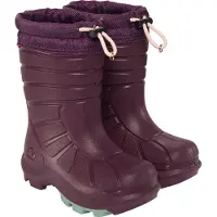 Viking Extreme Gefütterte Gummistiefel, Plum, 24, Kindergummistiefel, Kinderstiefel, Gummistiefel kinder, Kids