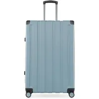 Hauptstadtkoffer - Q-Damm - Großer Koffer Trolley Hartschalenkoffer XXL Erweiterung, expandable Suitcase 77cm, 133 Liter,Pool blau