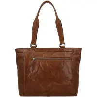 Hide & Stitches Westland Shopper cognac