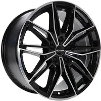 Gmp Specter black diamond 10x19 ET45 - LK5/112 ML66.6 Alufelge schwarz