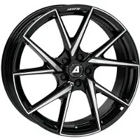 Alutec ADX.01 5-LOCH diamantschwarz frontpoliert 8.5Jx20 5x114.3 ET50