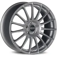 OZ RACING ALUFELGE SUPERTURISMO LM 8x18 5x114.3 ET 45 MATT RACE SILVER BLACK LETTERING