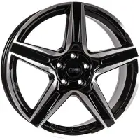 CMS C34-DB diamond black gloss 7.0Jx17 5x112 ET51