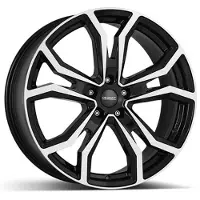 Dezent ALUFELGE TV dark 7x18 5x114.3 ET 40 BLACK/POLISHED