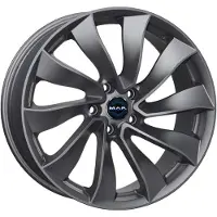 Mak 19 Zoll Alufelge solar 19"x9.5" 5x114.3 PCD ET45 64.1mm Felge Antraciet