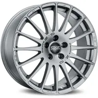 OZ RACING ALUFELGE SUPERTURISMO GT 7.5x17 5x112 ET 35 GRIGIO CORSA BLACK LETTERING