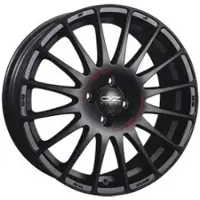 OZ RACING ALUFELGE SUPERTURISMO GT 8x17 5x100 ET 35 MATT BLACK RED LETTERING