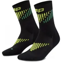 Cep Core Run Merino Socks Mid Cut 3.0, Laufsocken, Damen, black