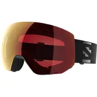 Salomon Skibrille Radium Pro Unisex Sigma Photochromic Black / Poppy Red