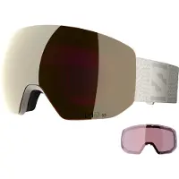 Salomon Skibrille Radium Pro S Sigma Unisex Rainy Day / Black Gold / Silver Pink (+ Extra Lens)