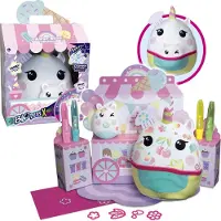 Blo Pens X-tra Candy Rose Squishy-Figur mit Buntstiften