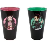 Just Funky Demon Slayer: Kimetsu No Yaiba-glas 473ml 2 Einheiten