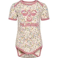 Hummel Body k/ä - hmlKaren - Weiß/Rosa - - 1 Jahr (80) - Body K/Ä