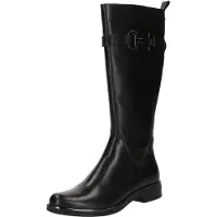 Caprice Damen Stiefel Langschaft in gedeckten Farben mit Airmotion 9-25516-45, Größe:40 EU, Farbe:Schwarz