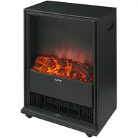 Eurom BARCELONA, Elektrischer Quarz-Raumheizer, Drinnen, Flur, Schwarz, Glas, Metall, 2000 W