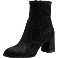 Tamaris Damen Stiefeletten 1-1-25057-25006 Farbe: Schwarz Größe: 38
