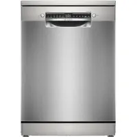 Bosch SMS4HTI16E, Freistehend, Standardgröße (60 cm), Edelstahl, Edelstahl, Tasten, 1,75 m