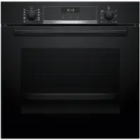Bosch Serie 6 HBG537EB4, Medium, Elektrischer Ofen, 71 l, 3400 W, 71 l, Lüfterunterstützt