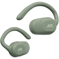JVC Nearphones HA-NP40T-G, True Wireless Ohrhörer, Open Ear Design, Grün