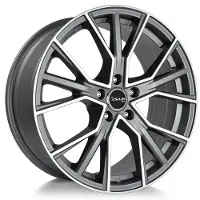 BIRTH Alufelge Af18 8X18 5X100 Et 35 Matt Anthracite Polished