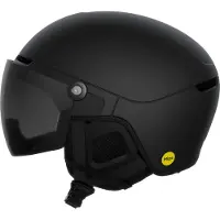 POC - Skibrillenhelm / Snowboardhelm - Obex Visor Uranium Black Matt/Clarity Universal/Sunny/Grey für Damen - Größe 55-58 cm - schwarz