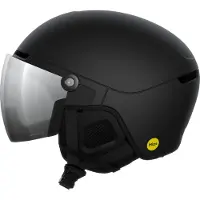 POC Obex Visor, Skihelm mit Visier, uranium black matt