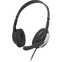 Hama PC-Office-Headset HS-P100 V2, Stereo, Schwarz