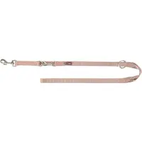 Trixie Hondenriem Premium Verstelbaar Blush Roze - 200X1,5 Cm