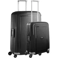 Samsonite S'Cure Spinner 55 + 75 Set black
